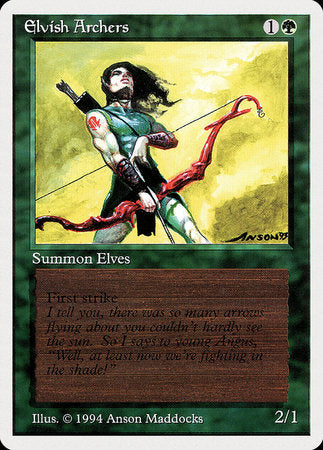 Elvish Archers [Summer Magic / Edgar] | Sanctuary Gaming