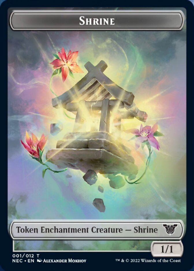 Shrine Token [Kamigawa: Neon Dynasty Commander Tokens] | Sanctuary Gaming