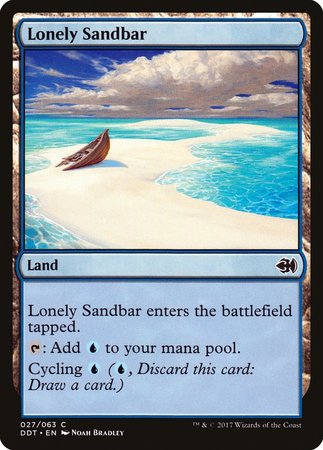 Lonely Sandbar [Duel Decks: Merfolk vs. Goblins] | Sanctuary Gaming