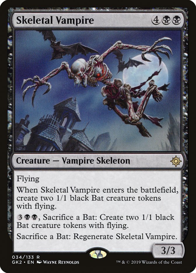 Skeletal Vampire [Ravnica Allegiance Guild Kit] | Sanctuary Gaming