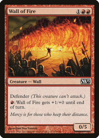 Wall of Fire [Magic 2013] | Sanctuary Gaming