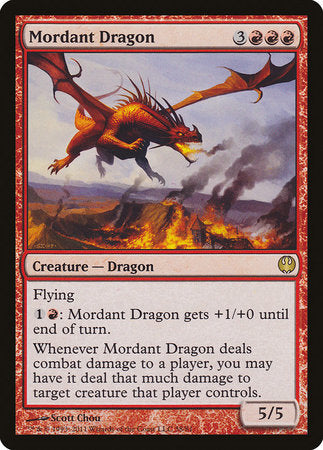 Mordant Dragon [Duel Decks: Knights vs. Dragons] | Sanctuary Gaming