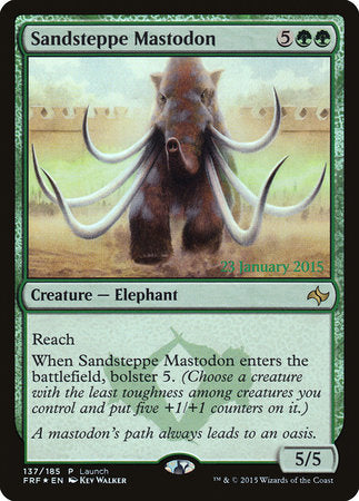 Sandsteppe Mastodon [Fate Reforged Promos] | Sanctuary Gaming