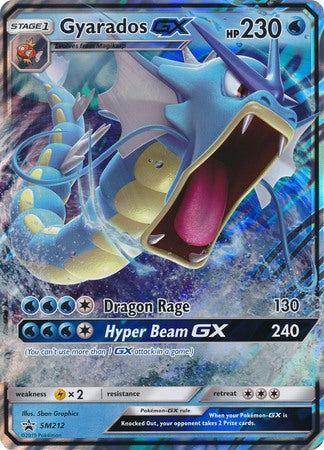 Gyarados GX (SM212) (Jumbo Card) [Sun & Moon: Black Star Promos] | Sanctuary Gaming