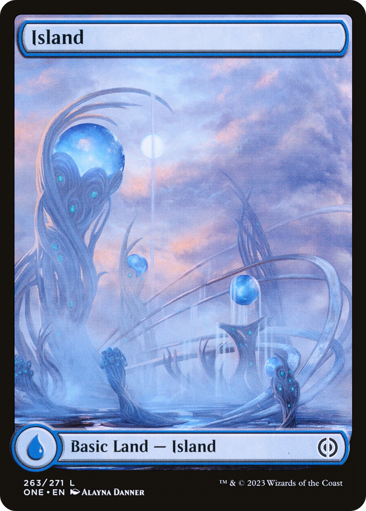 Island (263) (Full-Art) [Phyrexia: All Will Be One] | Sanctuary Gaming