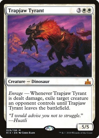 Trapjaw Tyrant [Rivals of Ixalan] | Sanctuary Gaming