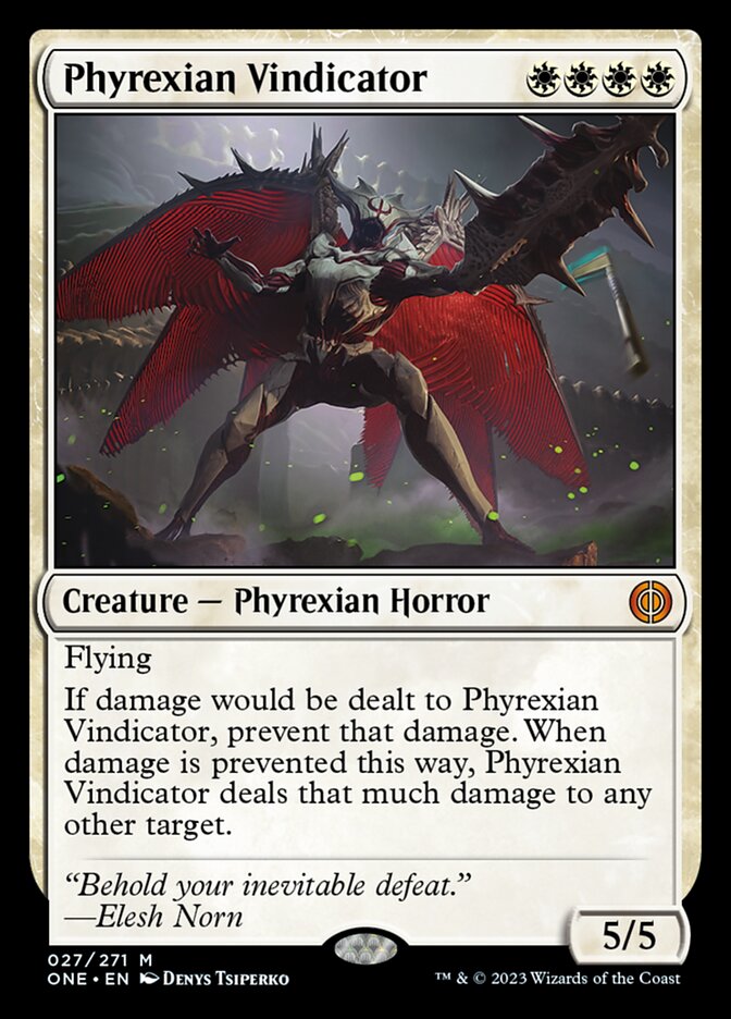 Phyrexian Vindicator [Phyrexia: All Will Be One] | Sanctuary Gaming