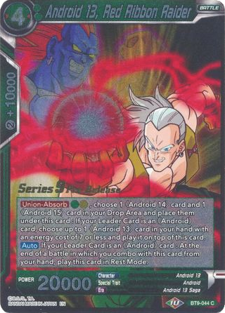 Android 13, Red Ribbon Raider (BT9-044) [Universal Onslaught Prerelease Promos] | Sanctuary Gaming