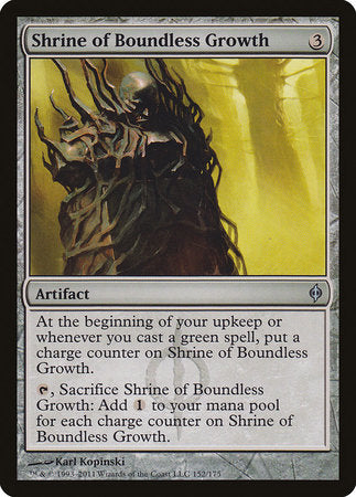 Shrine of Boundless Growth [New Phyrexia] | Sanctuary Gaming