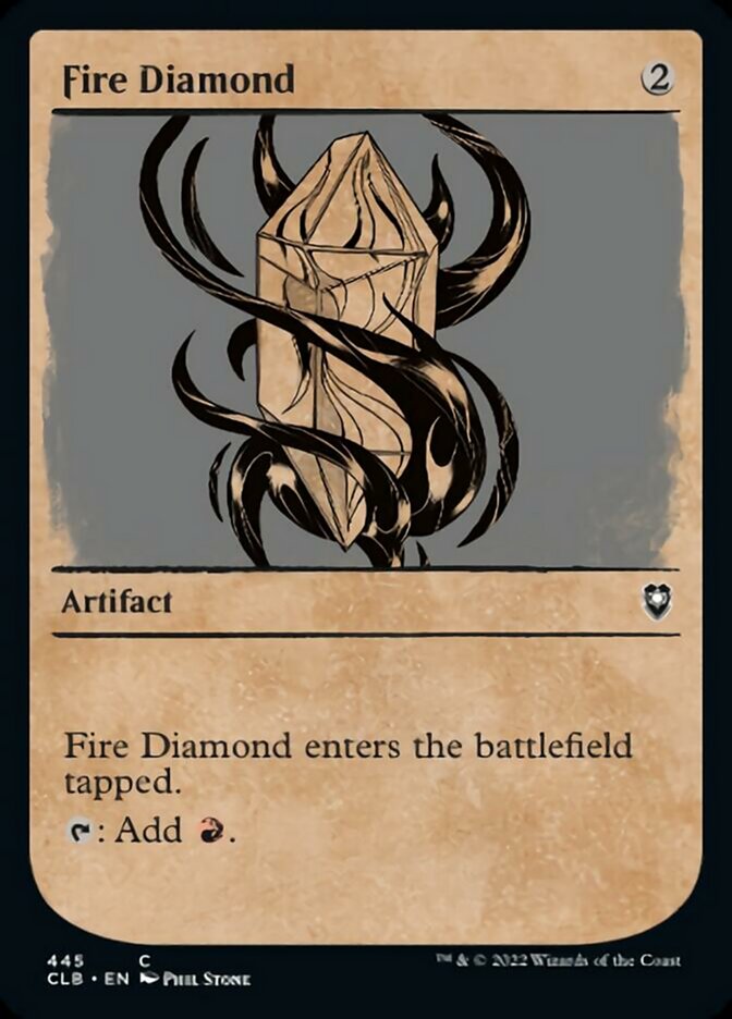 Fire Diamond (Showcase) [Commander Legends: Battle for Baldur's Gate] | Sanctuary Gaming