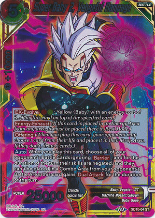 Super Baby 2, Vengeful Rampage (Starter Deck Exclusive) (SD10-04) [Malicious Machinations] | Sanctuary Gaming