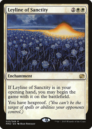 Leyline of Sanctity [Modern Masters 2015] | Sanctuary Gaming