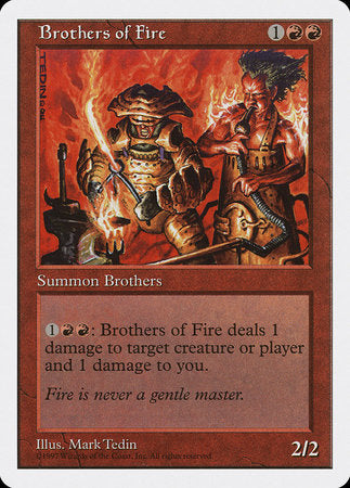 Brothers of Fire [Fifth Edition] | Sanctuary Gaming