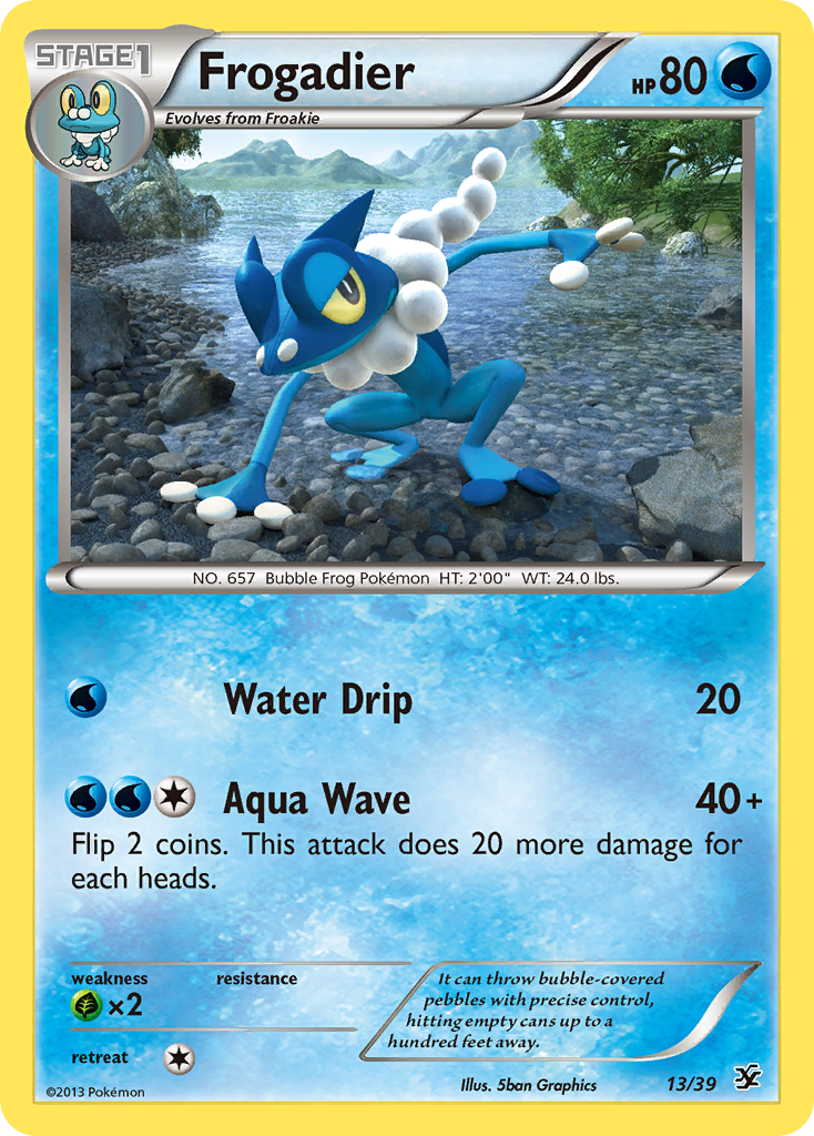 Frogadier (13/39) [XY: Kalos Starter Set] | Sanctuary Gaming