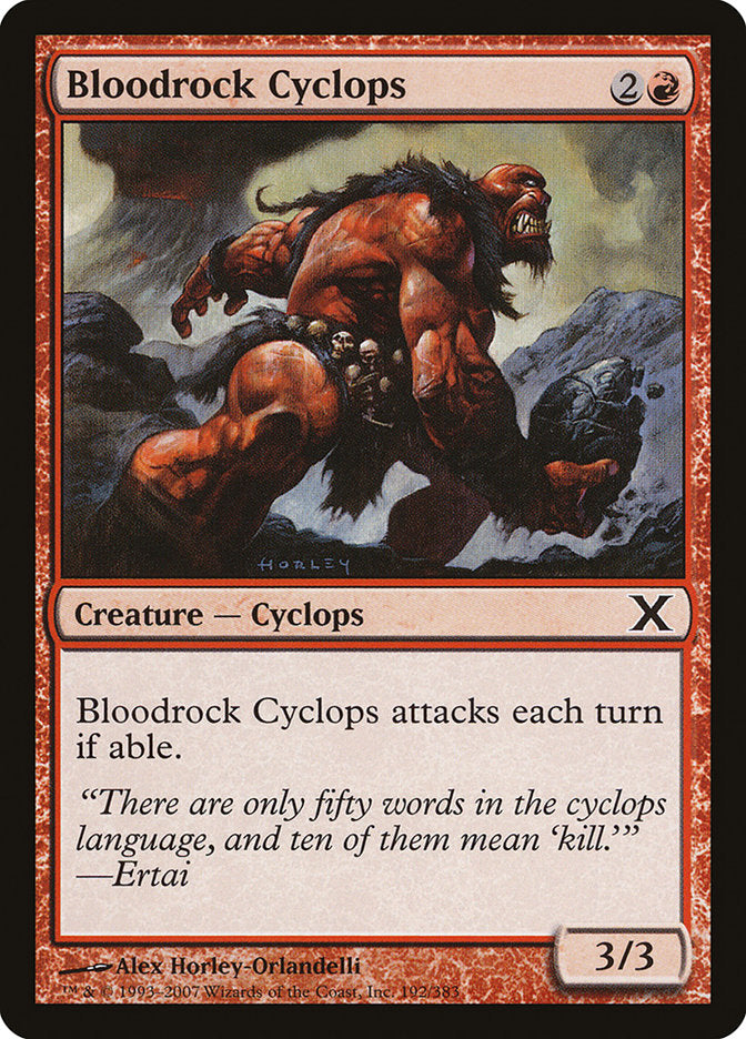 Bloodrock Cyclops [Tenth Edition] | Sanctuary Gaming