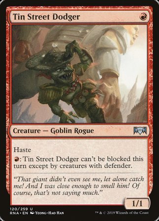 Tin Street Dodger [Ravnica Allegiance] | Sanctuary Gaming