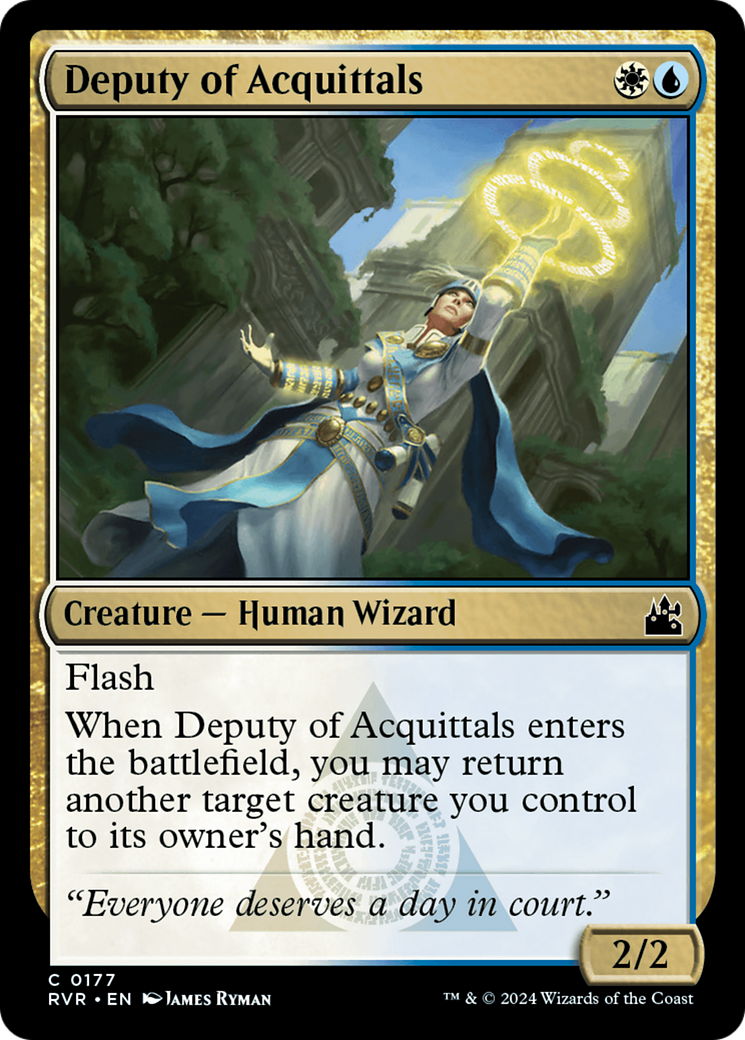 Deputy of Acquittals [Ravnica Remastered] | Sanctuary Gaming