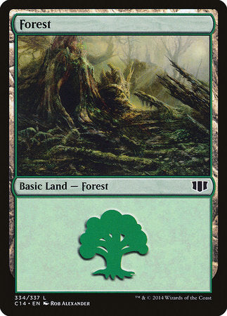 Forest (334) [Commander 2014] | Sanctuary Gaming