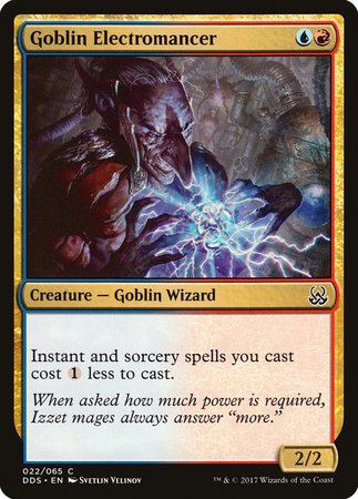 Goblin Electromancer [Duel Decks: Mind vs. Might] | Sanctuary Gaming