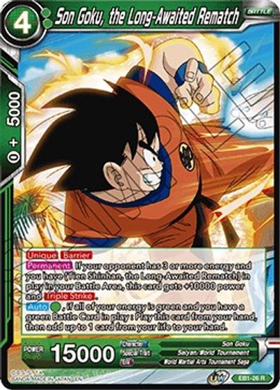 Son Goku, the Long-Awaited Rematch (EB1-026) [Battle Evolution Booster] | Sanctuary Gaming