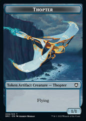 Copy // Thopter (006) Double-Sided Token [The Brothers' War Commander Tokens] | Sanctuary Gaming