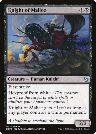 Knight of Malice [Dominaria] | Sanctuary Gaming