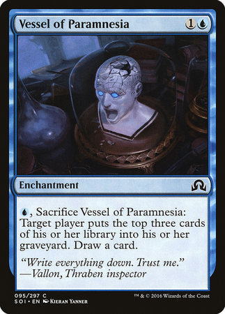 Vessel of Paramnesia [Shadows over Innistrad] | Sanctuary Gaming