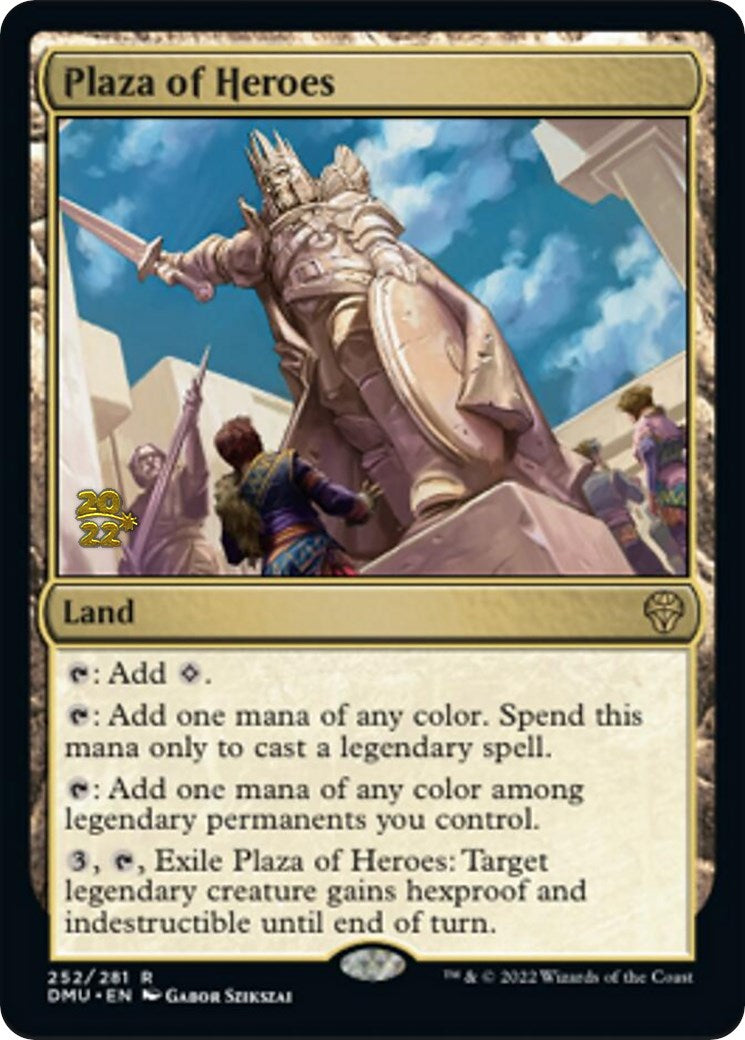 Plaza of Heroes [Dominaria United Prerelease Promos] | Sanctuary Gaming