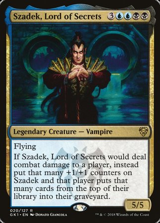 Szadek, Lord of Secrets [GRN Guild Kit] | Sanctuary Gaming
