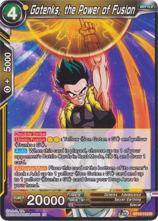 Gotenks, the Power of Fusion (BT10-112) [Rise of the Unison Warrior 2nd Edition] | Sanctuary Gaming
