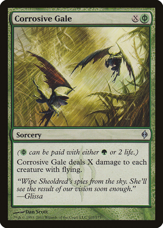 Corrosive Gale [New Phyrexia] | Sanctuary Gaming
