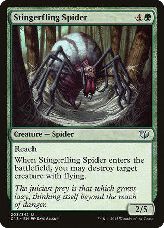 Stingerfling Spider [Commander 2015] | Sanctuary Gaming