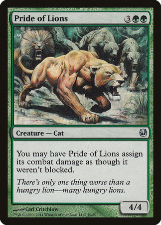 Pride of Lions [Duel Decks: Ajani vs. Nicol Bolas] | Sanctuary Gaming