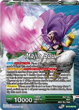 Majin Buu // Majin Buu, Unadulterated Might (BT14-062) [Cross Spirits] | Sanctuary Gaming