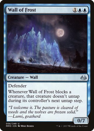 Wall of Frost [Modern Masters 2017] | Sanctuary Gaming