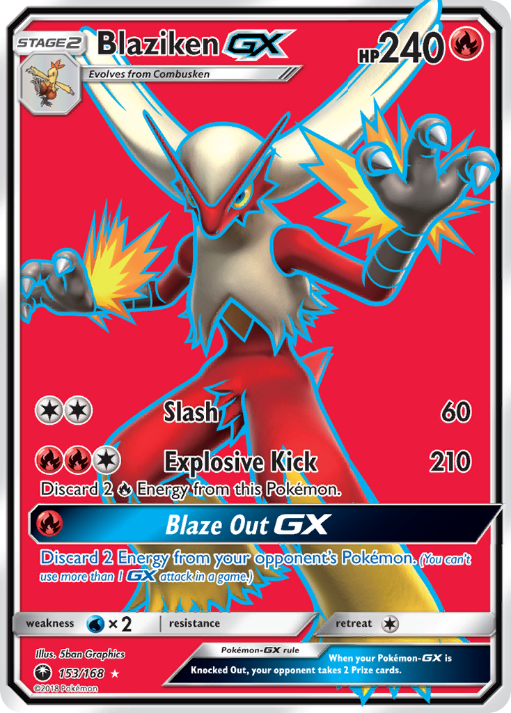 Blaziken GX (153/168) [Sun & Moon: Celestial Storm] | Sanctuary Gaming