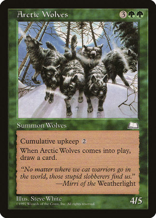Arctic Wolves [Weatherlight] | Sanctuary Gaming