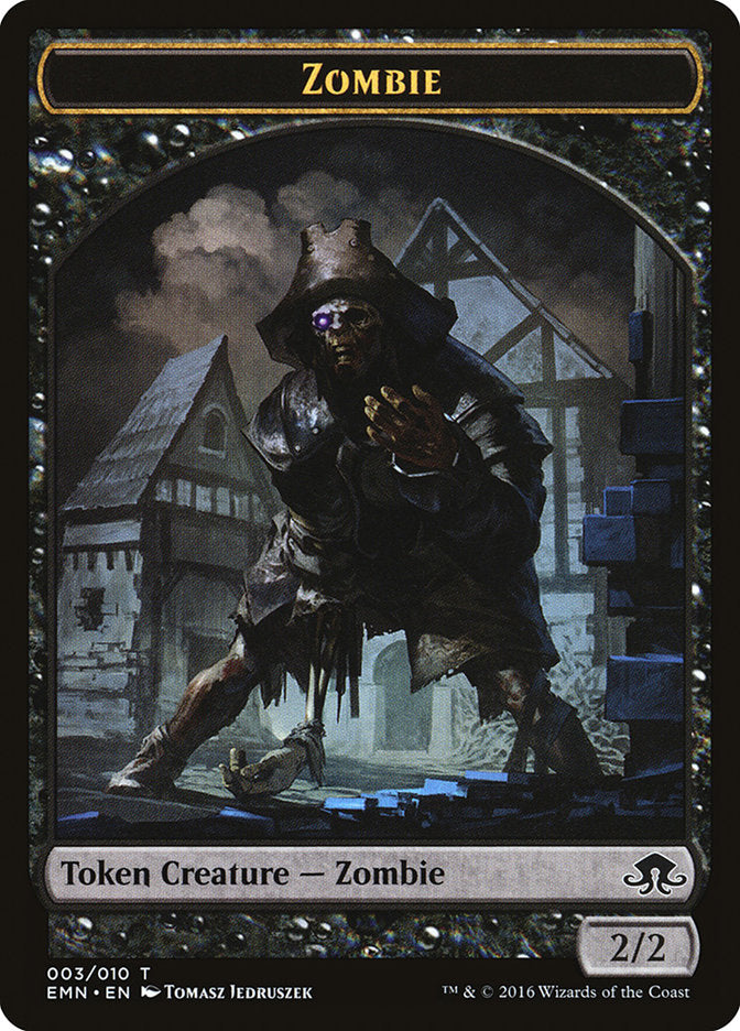 Zombie (003/010) [Eldritch Moon Tokens] | Sanctuary Gaming