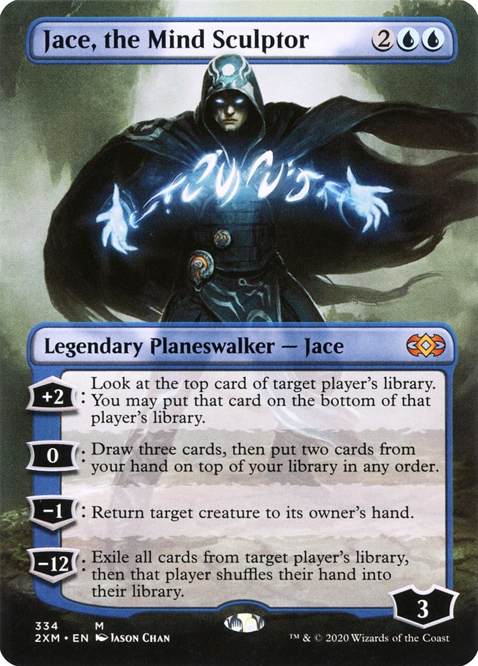Jace, the Mind Sculptor (Borderless) [Double Masters] | Sanctuary Gaming