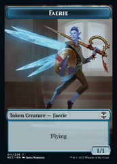 Faerie // Rogue Double-sided Token [Streets of New Capenna Commander Tokens] | Sanctuary Gaming