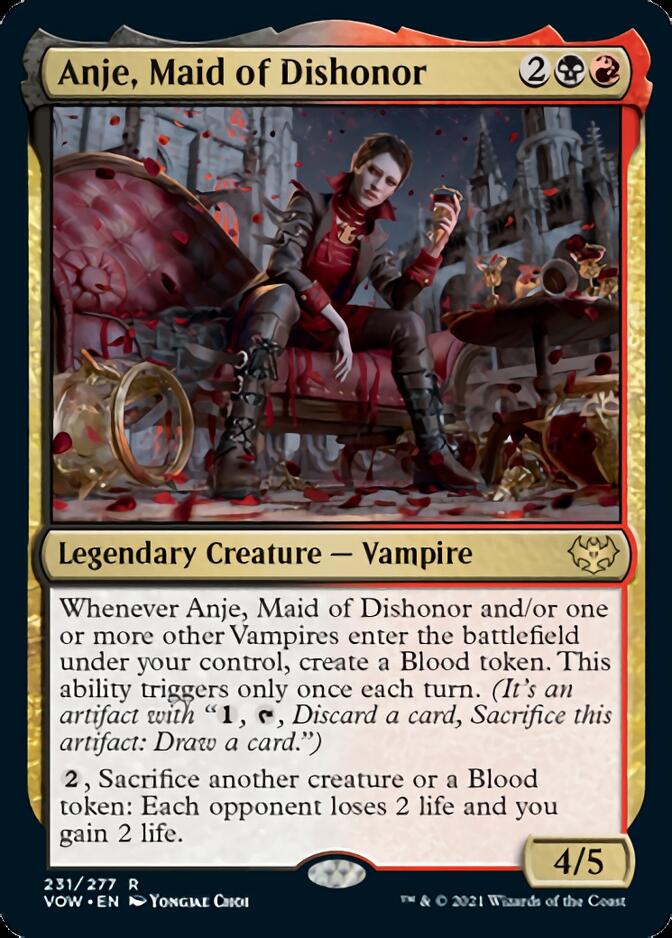 Anje, Maid of Dishonor [Innistrad: Crimson Vow] | Sanctuary Gaming