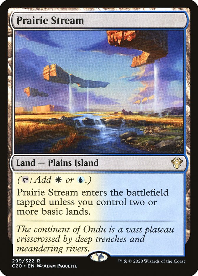 Prairie Stream [Commander 2020] | Sanctuary Gaming