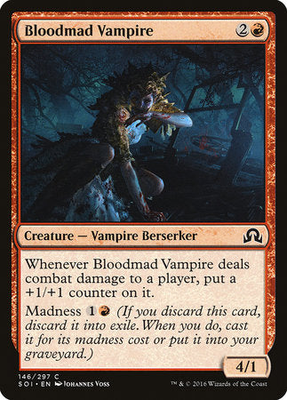 Bloodmad Vampire [Shadows over Innistrad] | Sanctuary Gaming