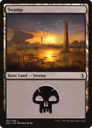 Swamp (262) [Amonkhet] | Sanctuary Gaming