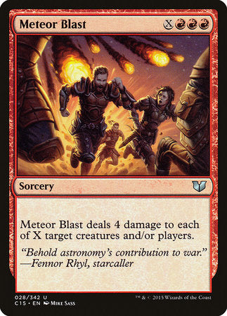 Meteor Blast [Commander 2015] | Sanctuary Gaming