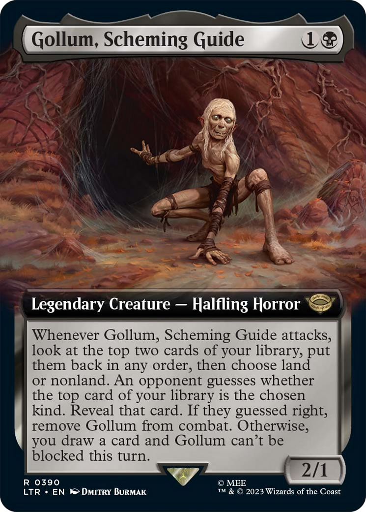 Gollum, Scheming Guide (Extended Art) [The Lord of the Rings: Tales of Middle-Earth] | Sanctuary Gaming