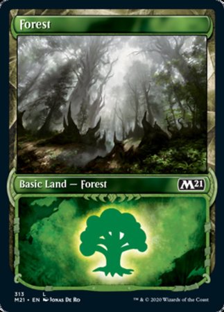 Forest (Showcase) [Core Set 2021] | Sanctuary Gaming
