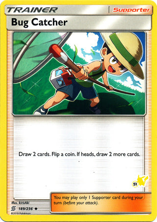 Bug Catcher (189/236) (Pikachu Stamp #51) [Battle Academy 2020] | Sanctuary Gaming