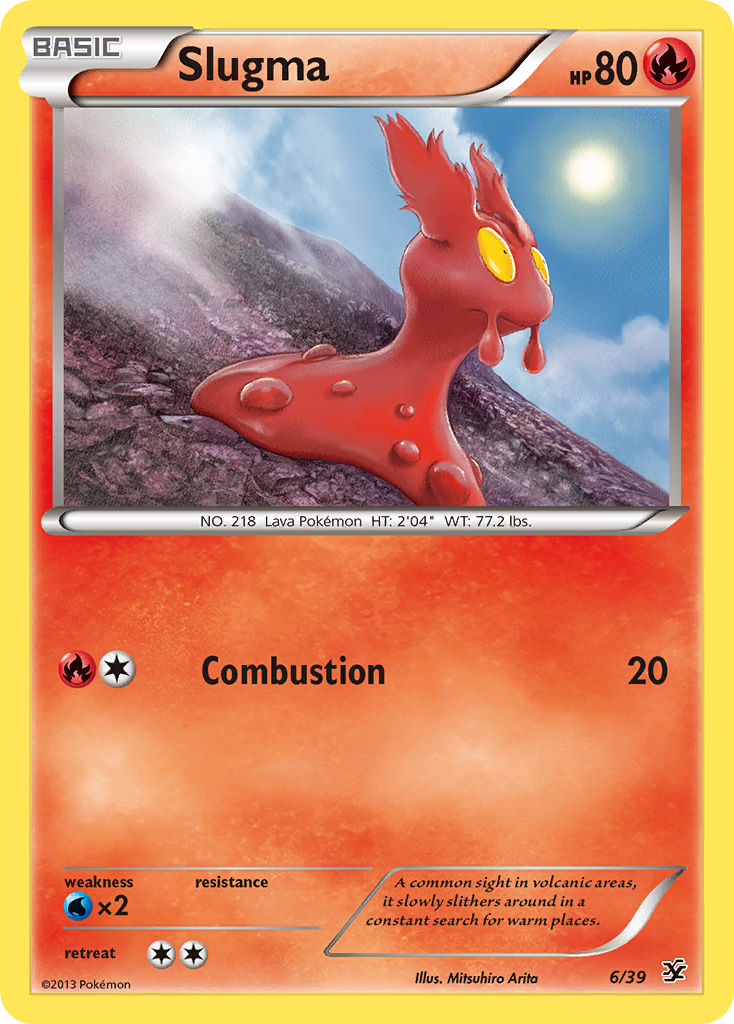 Slugma (6/39) [XY: Kalos Starter Set] | Sanctuary Gaming