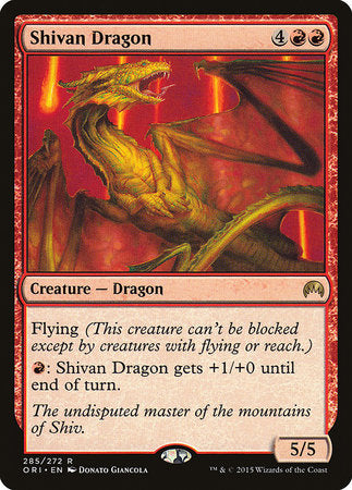 Shivan Dragon [Magic Origins] | Sanctuary Gaming